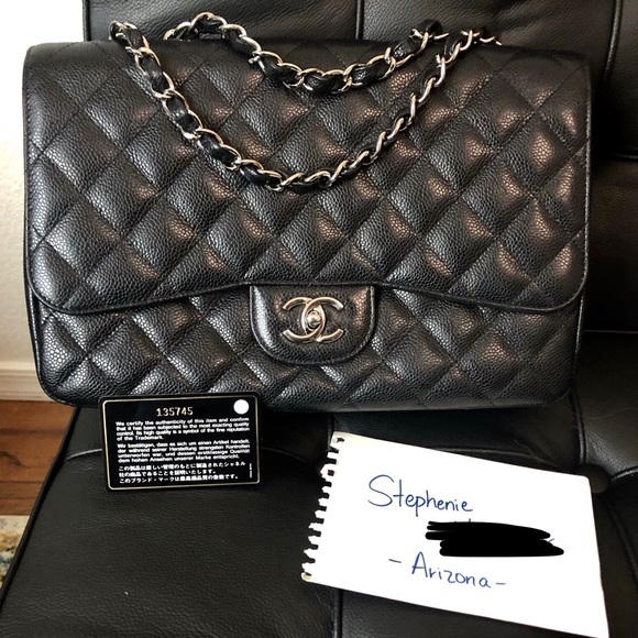 CHANEL Handbags - ❌SOLD❌Authentic CHANEL Single Flap Jumbo SHW
